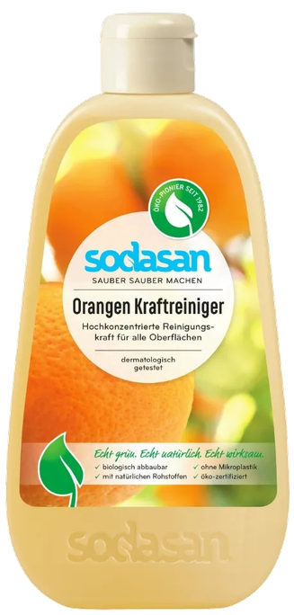 SODASAN Orange tīrīšanas līdzeklis, 500 ml - 1