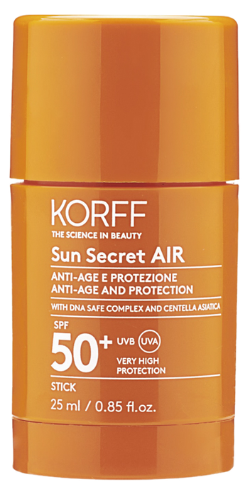 KORFF Sun Secret AIR Anti-Age and Protection Stick SPF 50+ saules aizsarglīdzeklis, 25 ml - 1