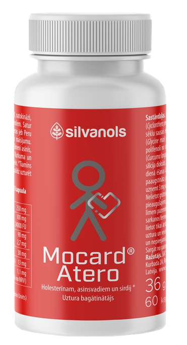 MOCARD Atero kapsulas, 60 gab. - 1
