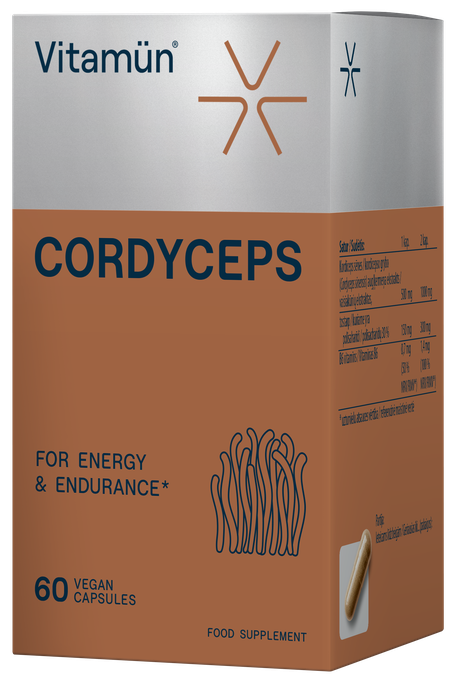 VITAMUN Cordyceps kapsulas, 60 gab. - 2