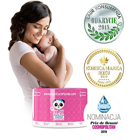 HAIR CARE PANDA Mama kramtomosios pastilės, 30 vnt. - 4