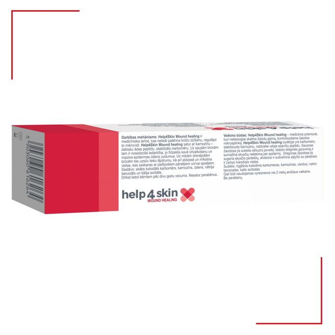 HELP4SKIN Wound Healing gels, 20 g - 2