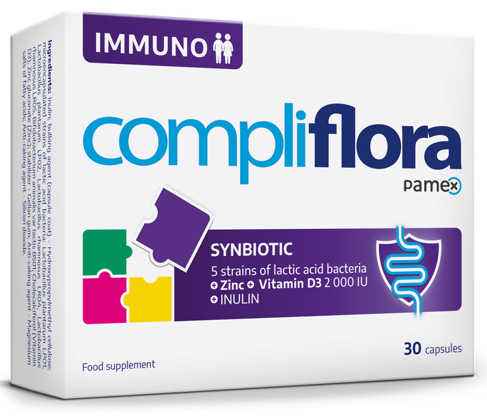 COMPLIFLORA Immuno kapsulas, 30 gab. - 1