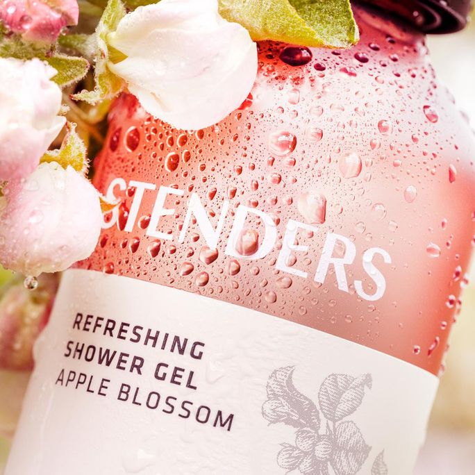 STENDERS ar ābeļziedu aromātu Atsvaidzinoša dušas želeja, 250 ml - 2