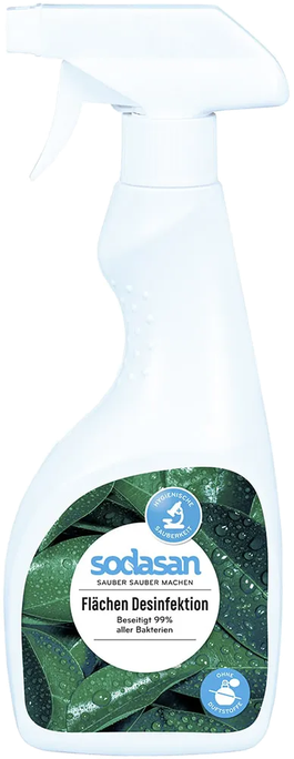 SODASAN Virsmu Dezinfekcijas izsmidzināms līdzeklis, 500 ml - 1