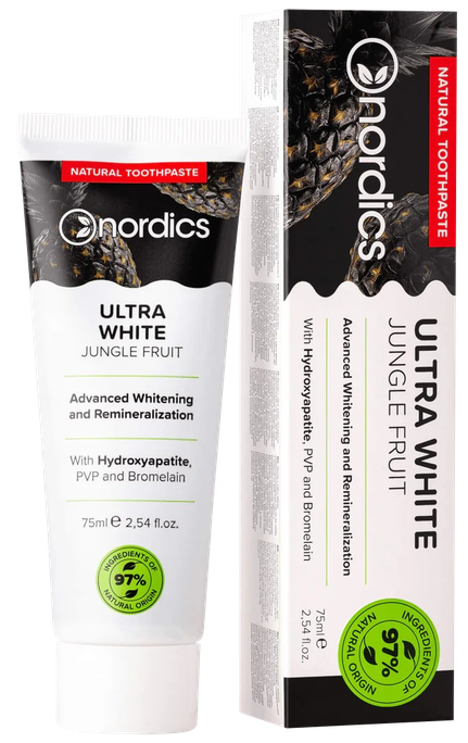 NORDICS Ultra White Jungle Fruit zobu pasta, 75 ml - 1