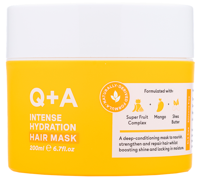 Q+A Intense Hydration maska matiem, 200 ml - 1