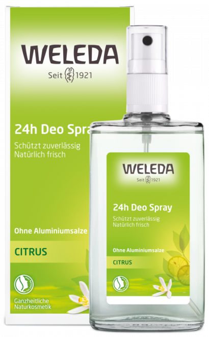 WELEDA Citrusu izsmidzināmais dezodorants, 100 ml - 3