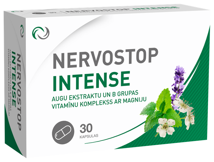 JONAX Nervostop Intense kapsulės, 30 vnt. - 1