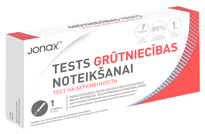 JONAX Strēmele grūtniecības tests, 1 gab. - 1