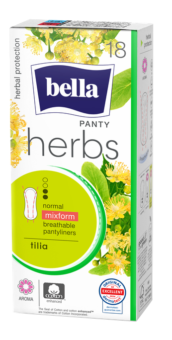 BELLA Panty Herbs Tilia ikdienas ieliktnīši, 18 gab. - 1