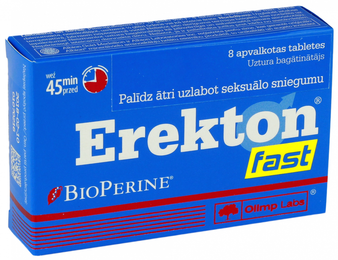 OLIMP LABS Erekton Fast tabletes, 8 gab. - 1