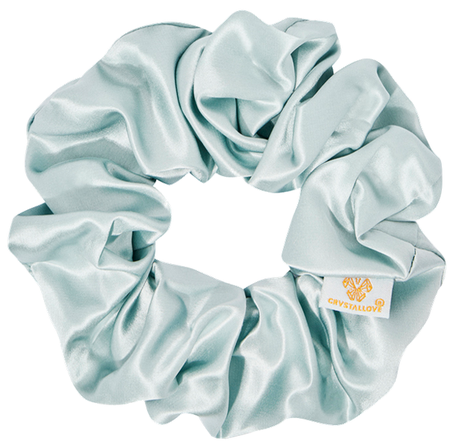CRYSTALLOVE Amazonite zīda matu gumija, 1 gab. - 1