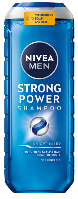 NIVEA Men Strong Power šampūns, 500 ml - 1