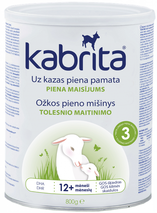 KABRITA 3 piena maisījums, 800 g - 1