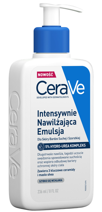 CERAVE Intensive Moisturising ķermeņa losjons, 236 ml - 1