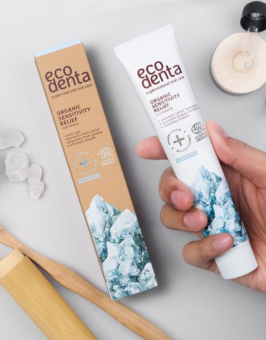 ECODENTA With Salt zobu pasta, 75 ml - 3