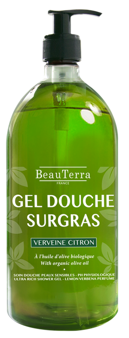 BEAUTERRA Verveine Citron dušas želeja, 1000 ml - 1
