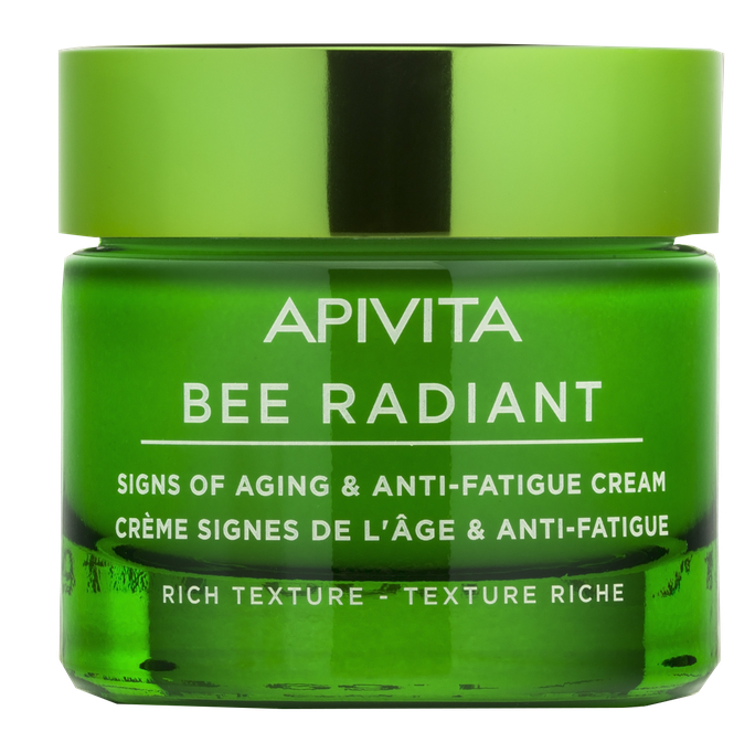 APIVITA Bee Radiant Signs of Aging & Anti-Fatigue Rich Texture krēms, 50 ml - 1
