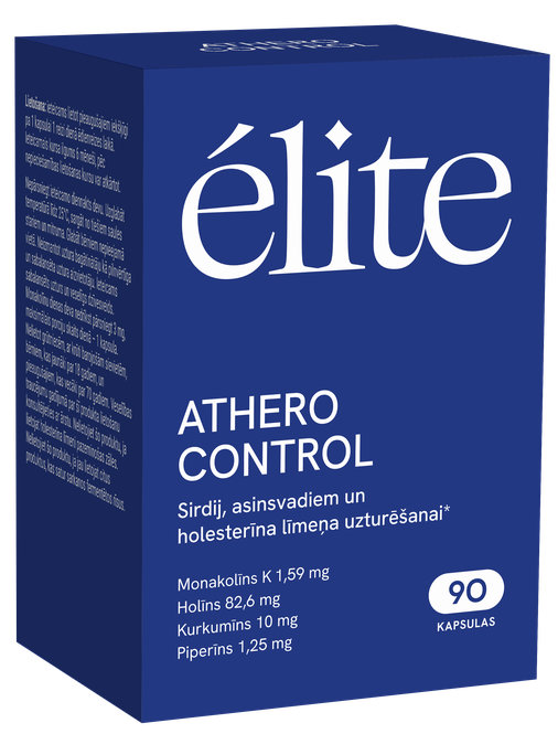 ELITE Athero Control kapsulas, 90 gab. - 1