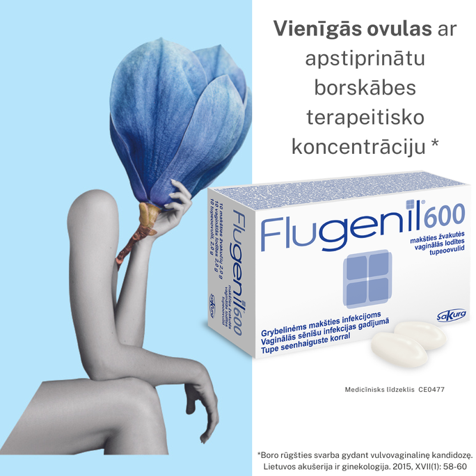 FLUGENIL 600 vaginālās lodītes, 10 gab. - 2