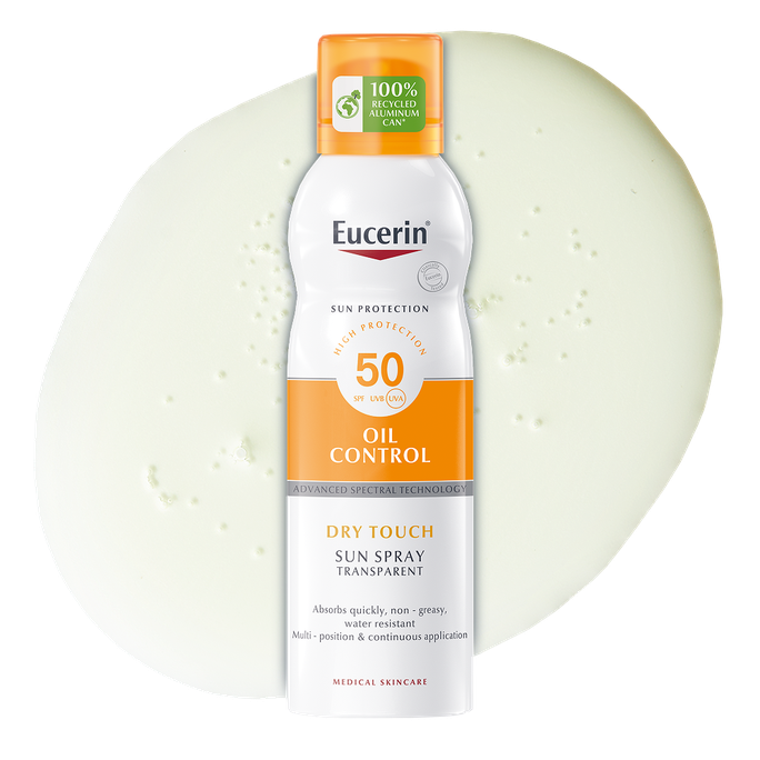 EUCERIN Sun Oil Control Dry Touch SPF 50 sprejs, 200 ml - 1