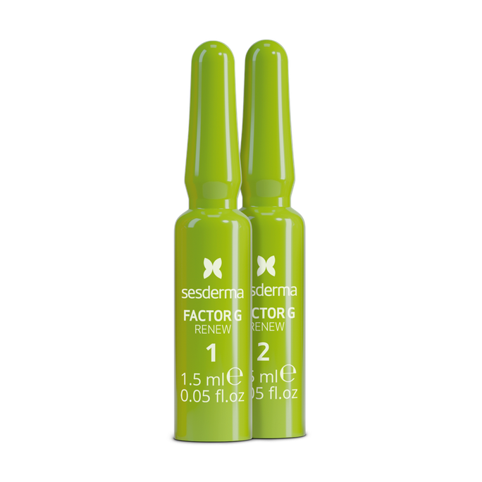 SESDERMA Factor G Renew Biostimulating, maitinančios ir drėkinančios ampulės, 7 vnt. - 1