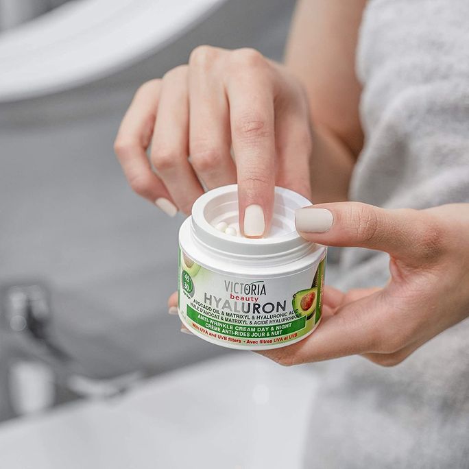 VICTORIA BEAUTY Hyaluron Anti-Wrinkle sejas krēms, 50 ml - 2