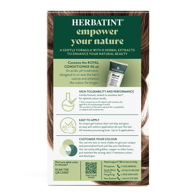 HERBATINT 6D Dark Golden Blonde matu krāsa, 170 ml - 5