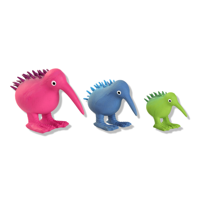 KIWI WALKER Whistle, S Izmēra, Zila. Lateksa rotaļlieta, 1 gab. - 3