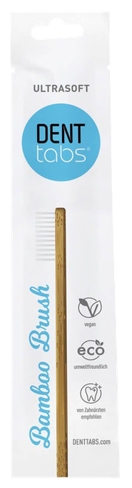 DENTTABS Bamboo Ultasoft zobu birste, 1 gab. - 1