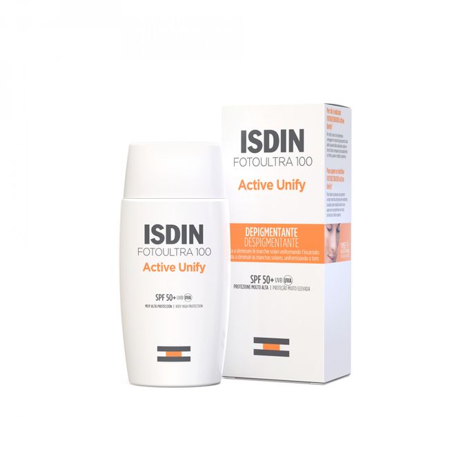 ISDIN FotoUltra100 Active Unify SPF50+ saules aizsarglīdzeklis, 50 ml - 2