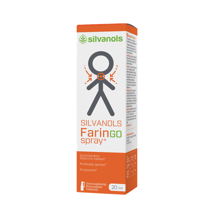 FARINGOSPRAY sprejs, 20 ml - 1