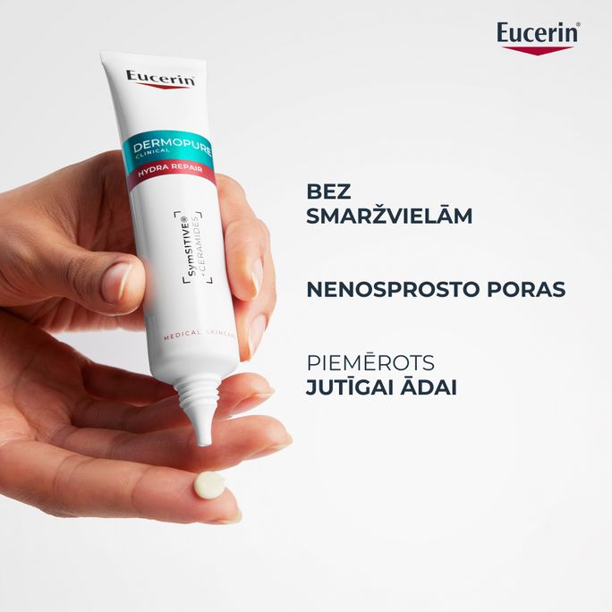 EUCERIN DermoPure Clinical Hydra Repair Soothing sejas krēms, 40 ml - 4