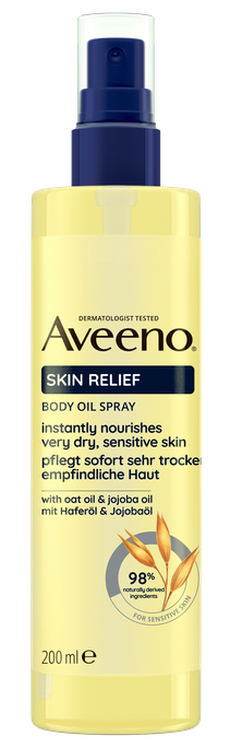 AVEENO Skin Relief Body Oil sprejs, 200 ml - 1