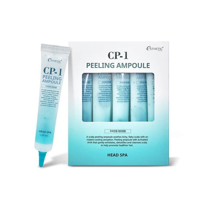 CP-1 Head Spa Peeling Ampoule galvas ādas pīlinga līdzeklis, 20 ml - 2