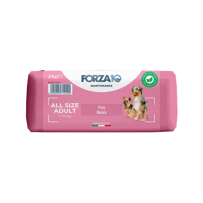 FORZA10 Maintenance Adult All Size Ar Cūku, Suņiem sausā barība, 2 kg - 3
