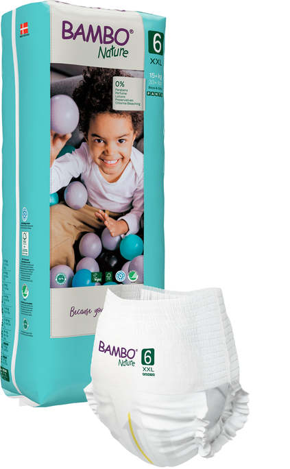 BAMBO NATURE Nature Tall  XXL- 6 (15+ kg) biksītes, 38 gab. - 2