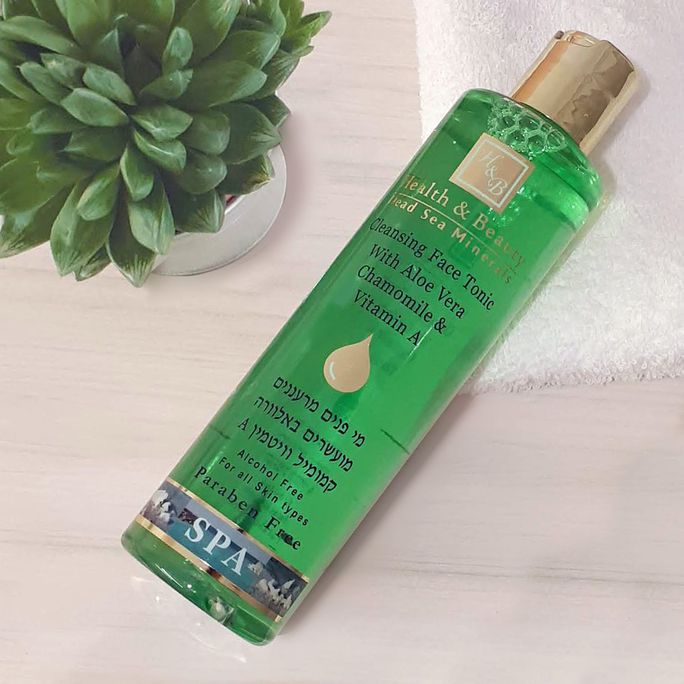 HEALTH&BEAUTY Dead Sea Minerals Aloe vera & chamomile toniks, 250 ml - 3