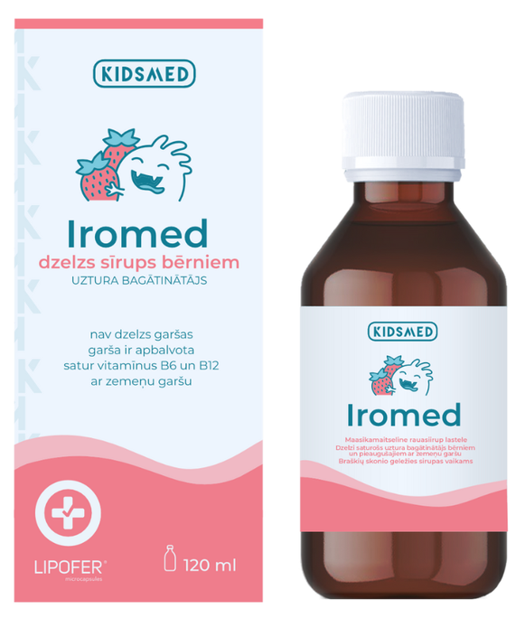 KIDSMED Iromed sīrups, 120 ml - 1