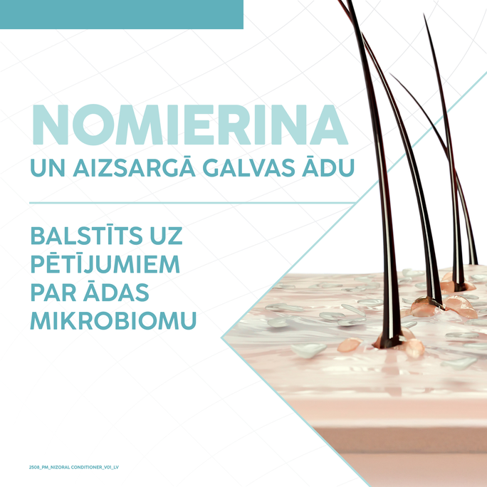NIZORAL Care galvas ādas matu kondicionieris, 200 ml - 2