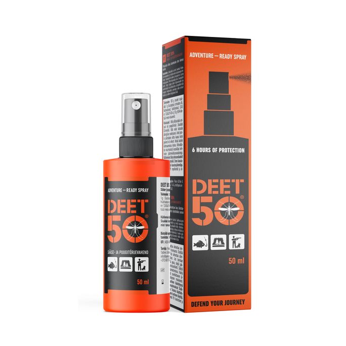 DEET 50 pret odiem un ērcēm sprejs, 50 ml - 2