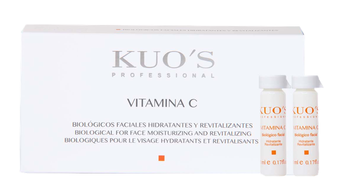 KUOS Vitamin C Bioloģiskais Ampulās koncentrāts, 6 gab. - 2
