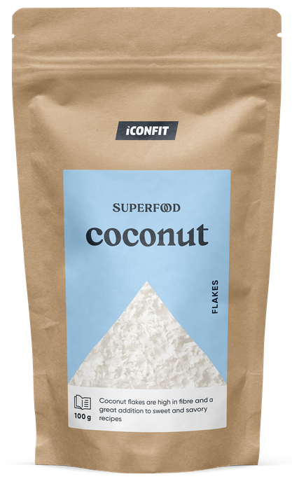 ICONFIT Coconut pārslas, 100 g - 1