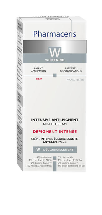 PHARMACERIS W Intensive Anti-Pigment Night Depigment Intense sejas krēms, 50 ml - 2