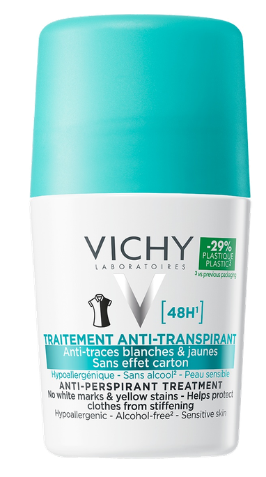 VICHY Anti-Trace antiperspirantas, 50 ml - 1