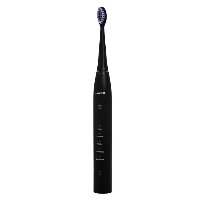 B.WELL Pro-850 Sonic, Black elektriskā zobu birste, 1 gab. - 3