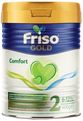 FRISO Friso Gold Comfort 2 6 m.+ papildu ēdināšanas maisījums, 400 g - 1