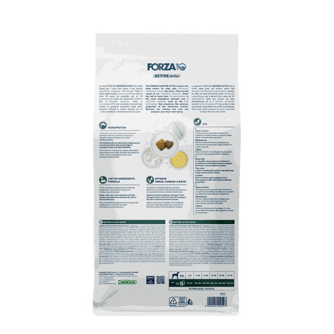 FORZA10 Active Vetdiet Echo, Suņiem sausā barība, 4 kg - 2