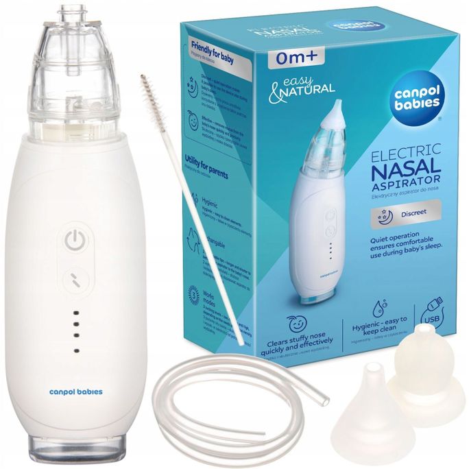 CANPOL Babies Easy Natural 9/319 Electric deguna aspirators, 1 gab. - 3